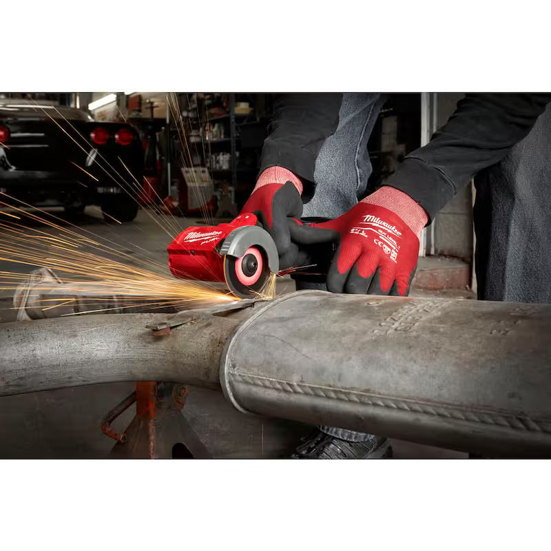12V Brushless Cordless Cut Off Saw with 3 in. Diamond Tile Blades L550013