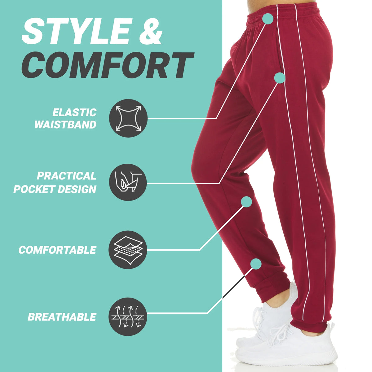 Men's Tech Fleece Joggers Sweatpants I5902