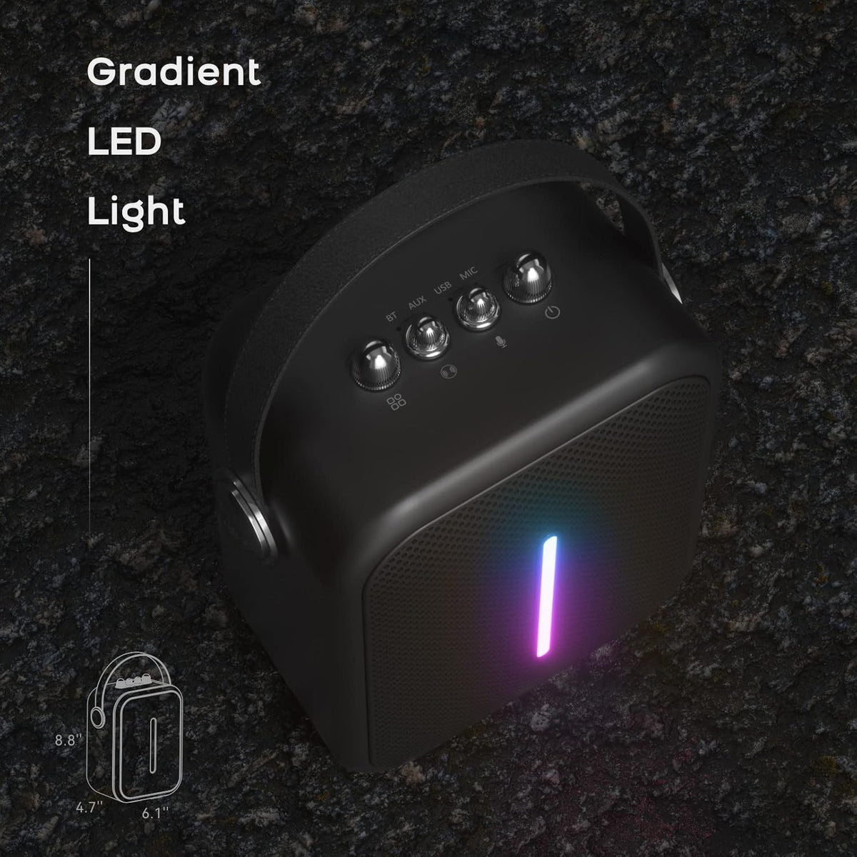 115dB Bluetooth Speaker with Deep Bass W869606