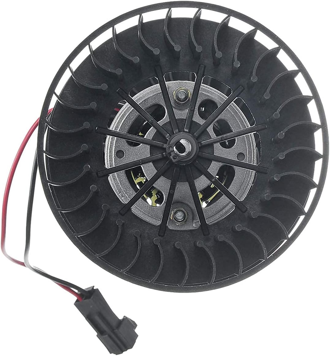 Heater Blower Motor with Fan Cage, Single Speed 12V, Pack of 2 N850