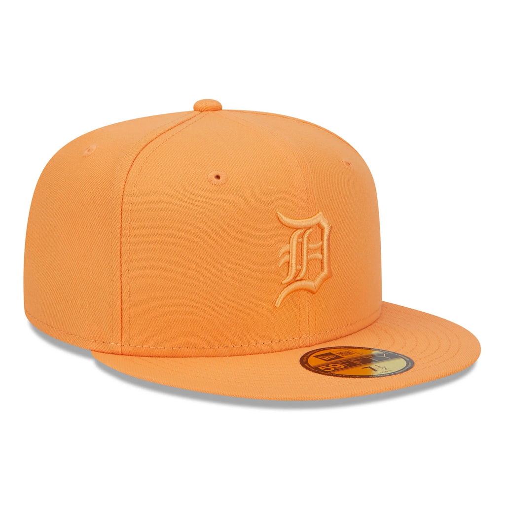 Orange Detroit Tigers Fitted Hat Z206