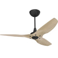 52 Ceiling Fan with Natural Bamboo Blades and Black Finish K6550
