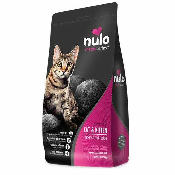 Grain-Free Turkey & Cod Dry Cat & Kitten Food B819380