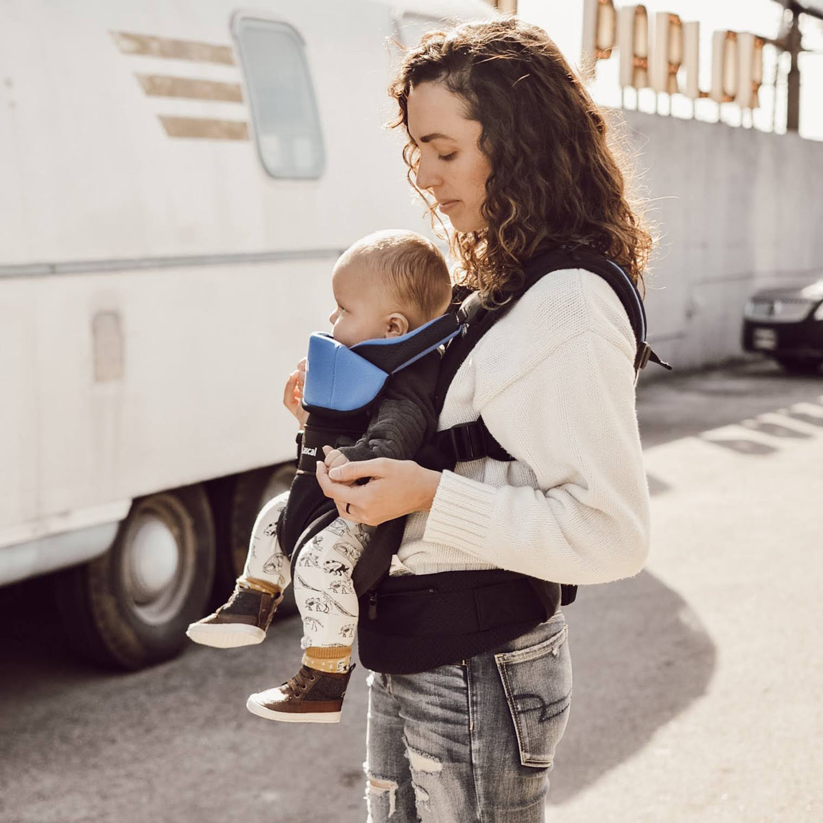 Blue Baby Carrier I44782