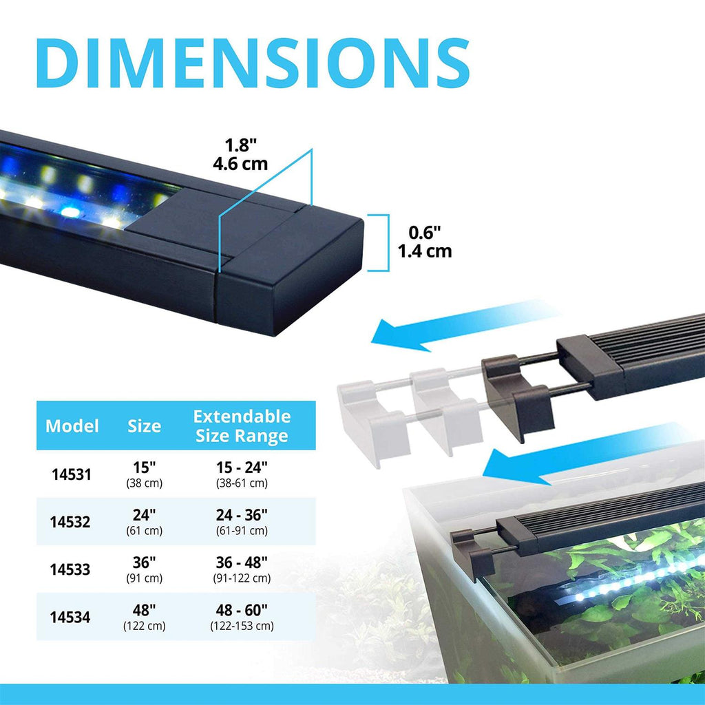 Bluetooth LED Aquarium Light O85577