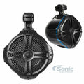 600W 8" 4-Ohms Marine Tower Speakers with RGB Lights and Remote T60468