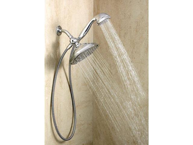 Chrome Single Rainshower with 7-Function Handshower J250681