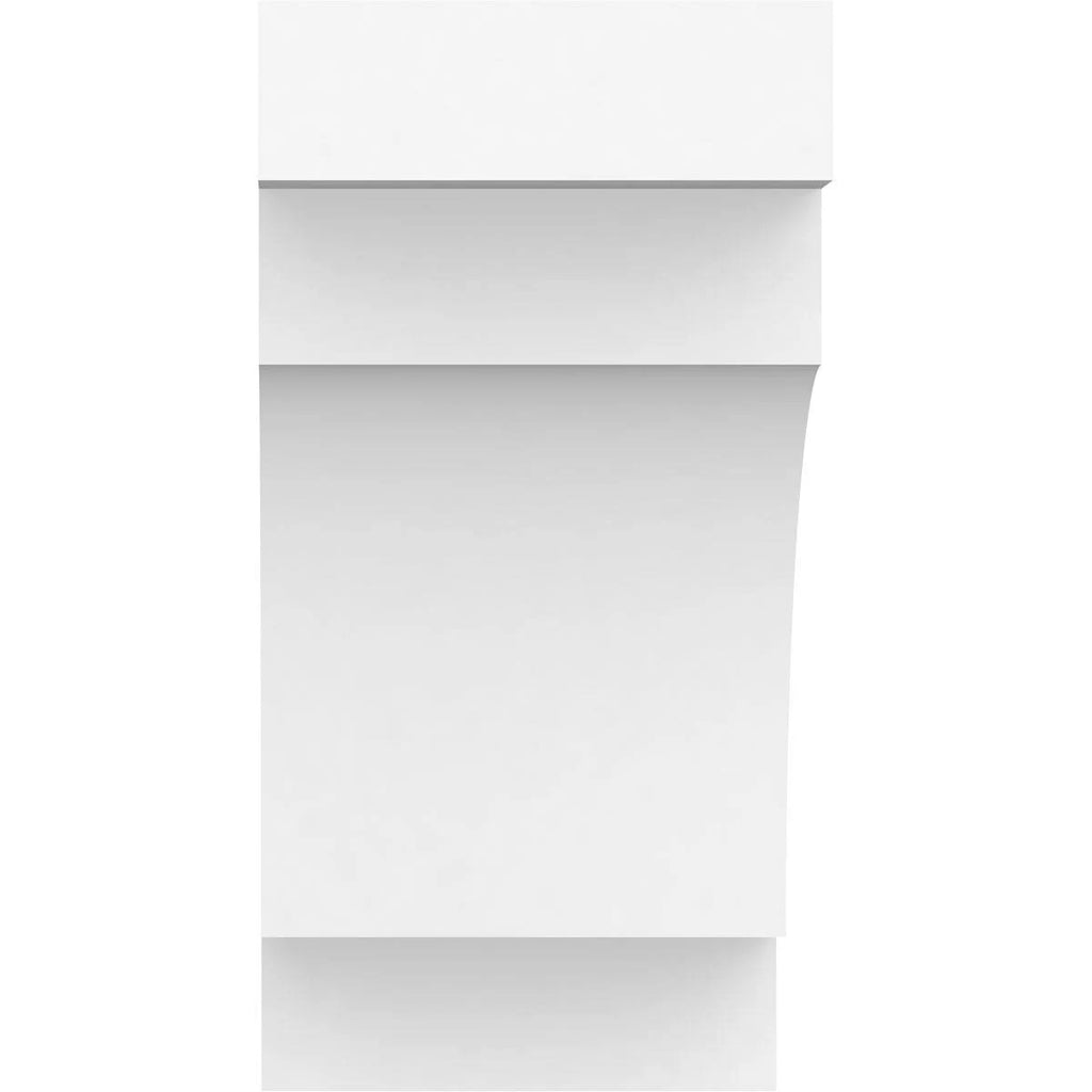 10 x 5 x 42 in. PVC Rafter Tail D253