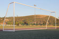 24x8 Regulation Soccer Goal with 3.5mm Nets Galvanized Steel W6414