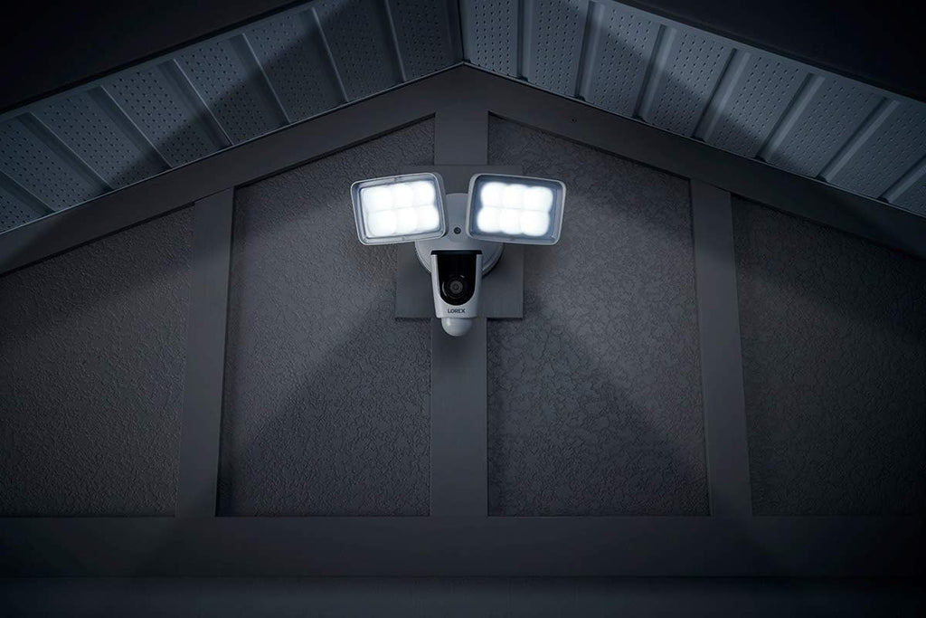 1080p Wi-Fi Dual Floodlight Camera with 32GB microSD Card A528
