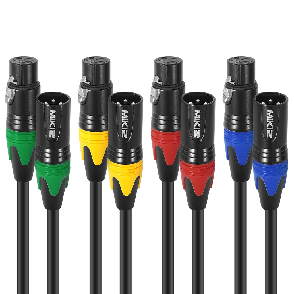 25 ft XLR Male to Female Patch Cables U498