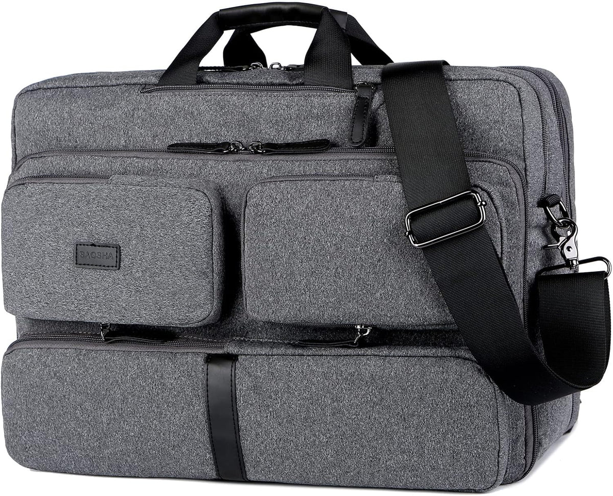 Convertible 17inch Laptop Backpack Briefcase N67815