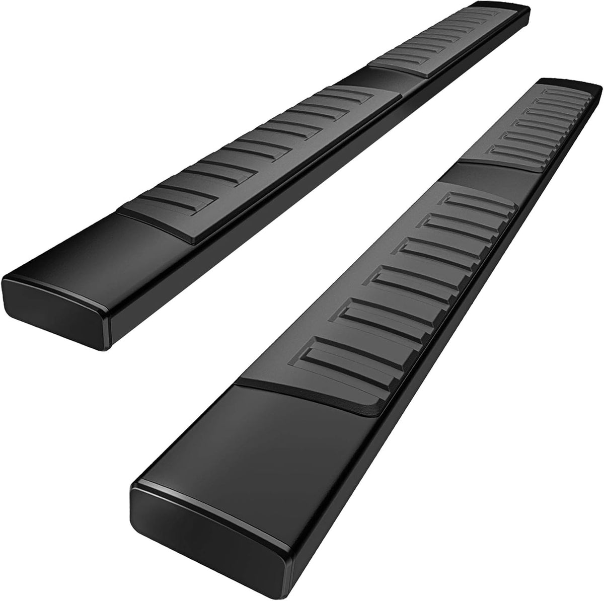 Black Aluminum Running Boards Side Steps C91330