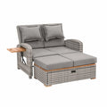 Solid Teak Wood Outdoor Modular Daybed R98955