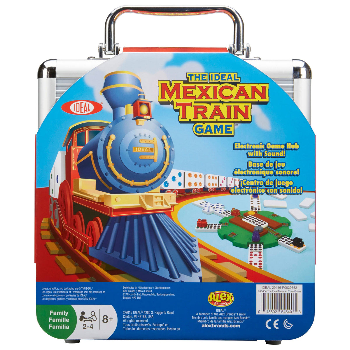 Multicolor Mexican Train Game Dominoes N862953