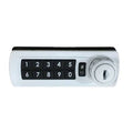 White Left Handed Electronic Keypad Cabinet Lock W369