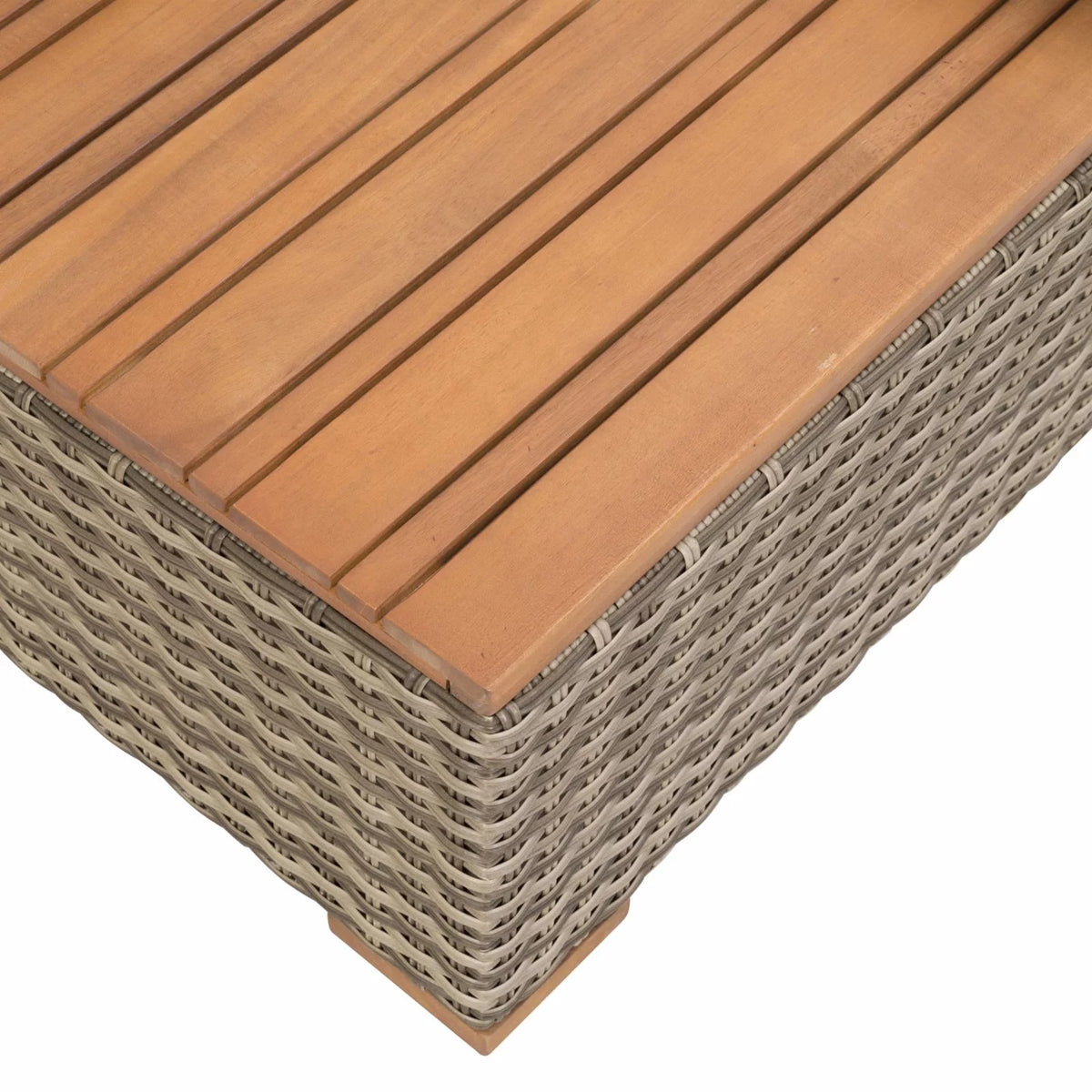 Solid Teak Wood Outdoor Modular Daybed R98955