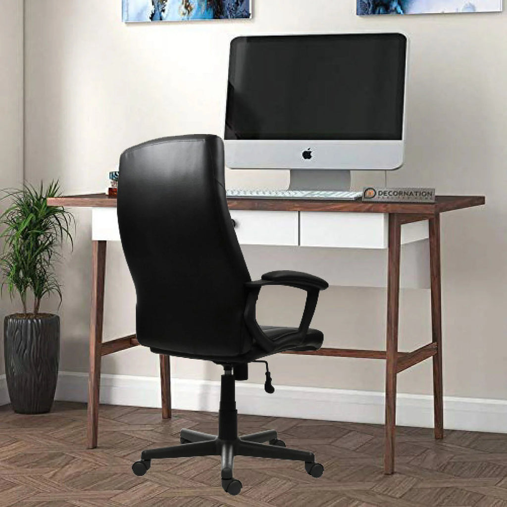 Black Nylon Mesh Office Chair E6118