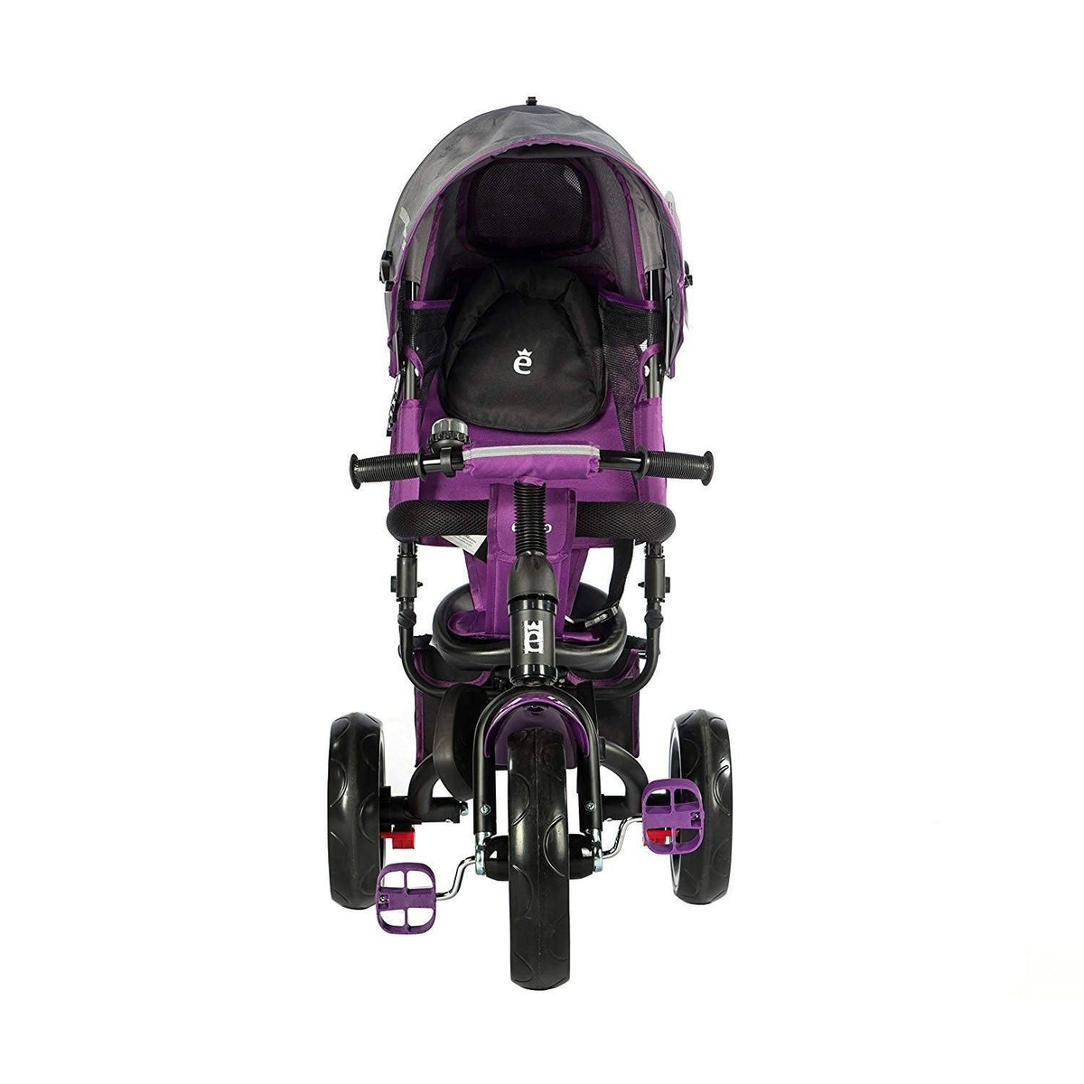 4-in-1 Stroller Trike with Full Canopy (Purple) E59048