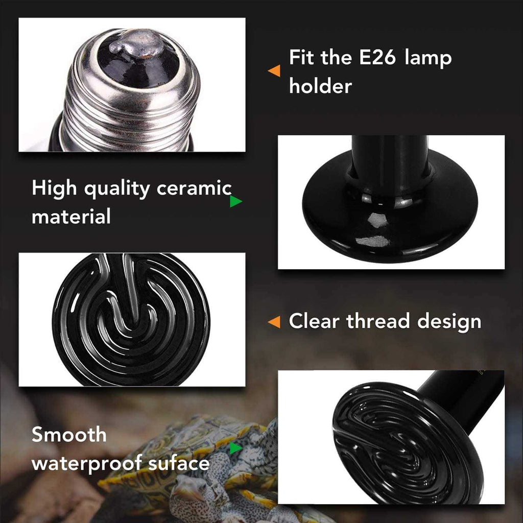 150W Ceramic Heat Emitter Reptile Heat Lamp C282