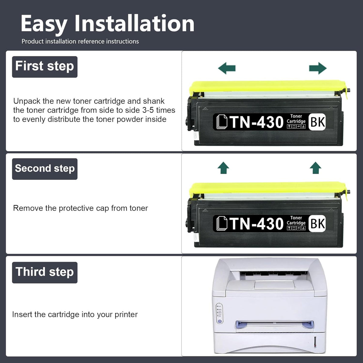 Black Toner Cartridge V647