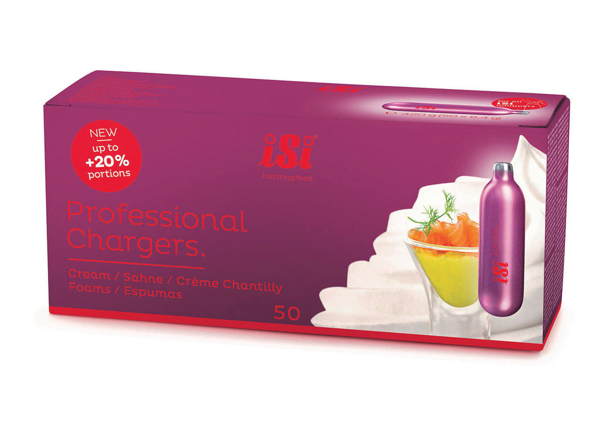Professional Cream Chargers 50-Pack H62015