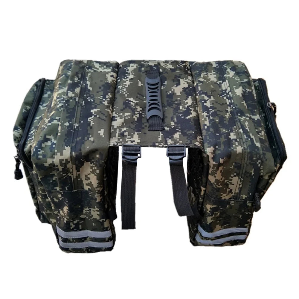Rear Seat Bag Cycling Bike Rack Double Pannier Bag Y340980