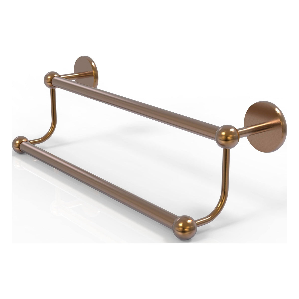 Brushed Bronze Double Towel Bar J194
