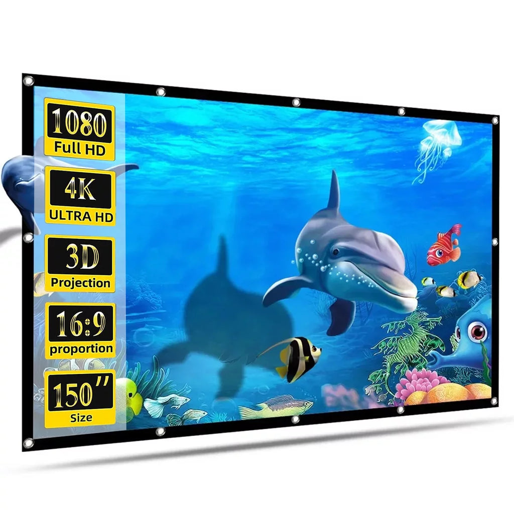 150 Inch 16:9 Foldable Projection Screen E603