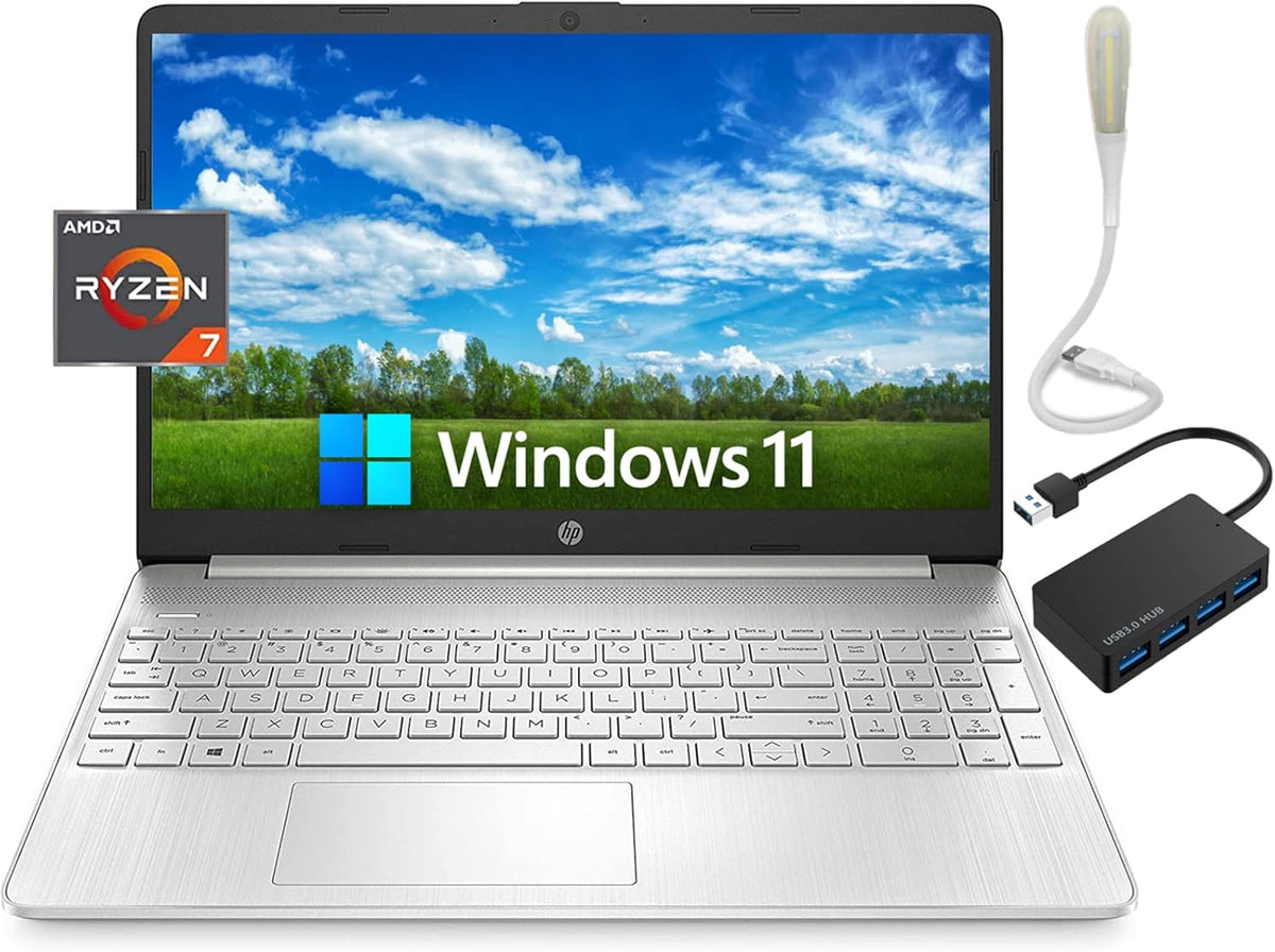15.6'' HD Laptop, AMD Ryzen 7 5700U, 16GB RAM 256GB SSD, Windows 11 Home Z4609