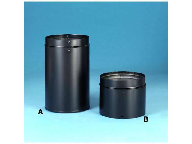 8x22 Double-Wall Black Pipe Telescoping L6413