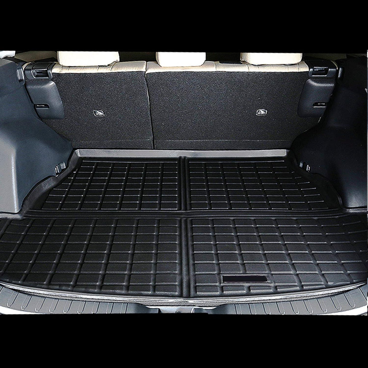 Car Floor Mats & Cargo Liners Trunk Mats Set Compatible for Toyota Rav4 2019 2020 2021 2022 Rubber Mat T5581
