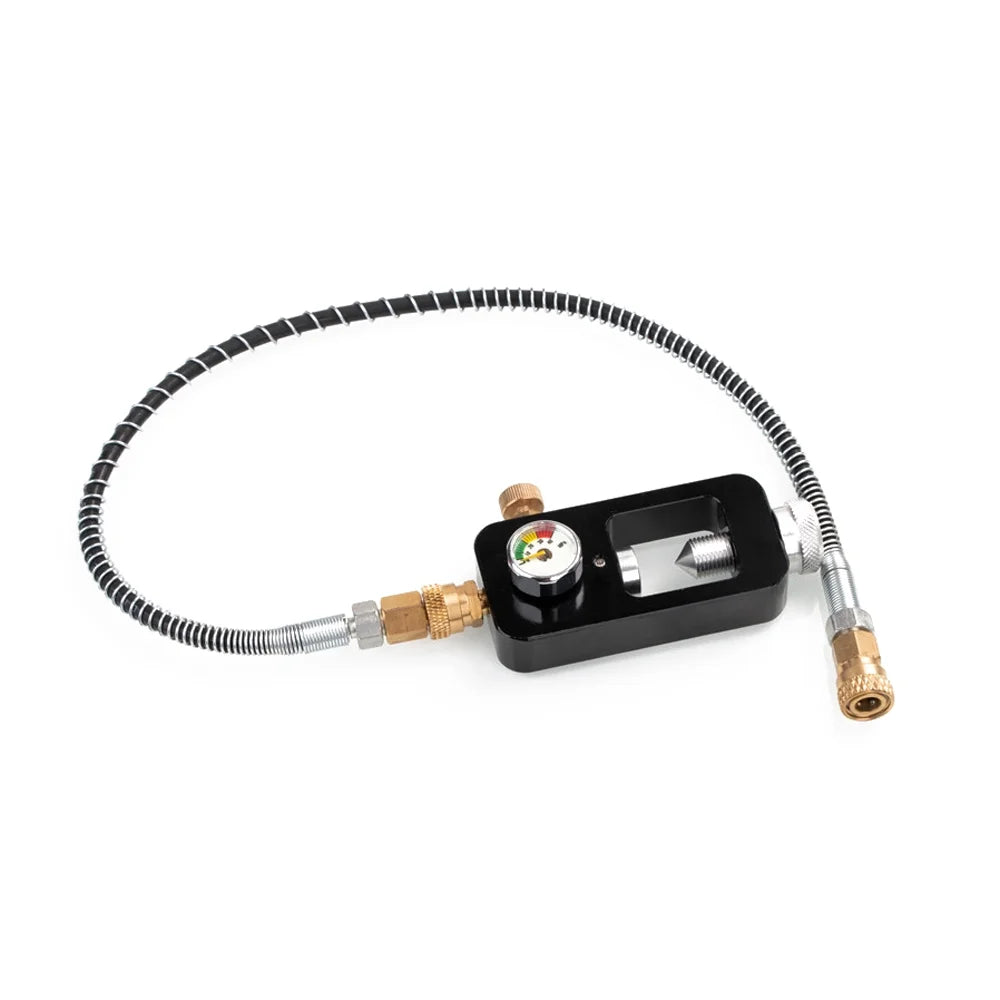 Oxygen Cylinder Adapter Set with Pressure Meter Hose T710944