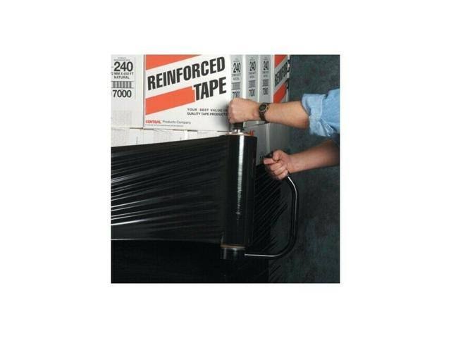Black Blown Hand Stretch Film, 18x22 x 80 Gauge x 1500&, 4/Case P408