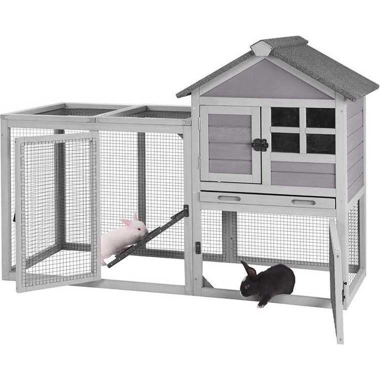 2 Story Bunny Cage with No Leak Tray E396833
