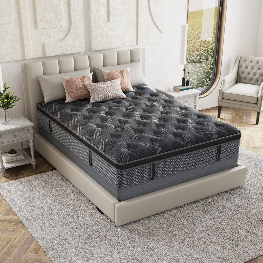 10 Full Hybrid Memory Foam Pocket Spring Mattress L49749