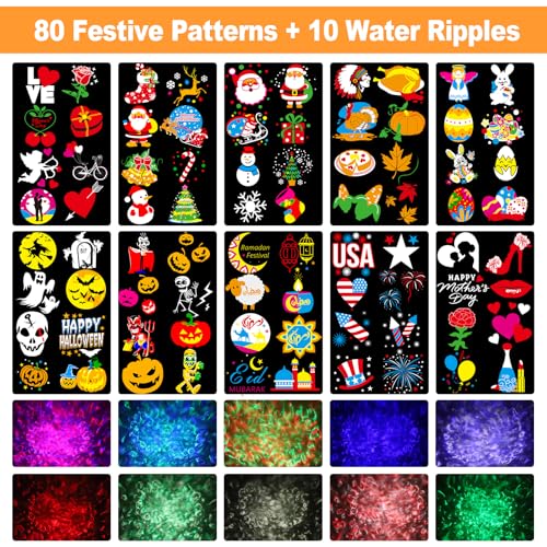 Halloween Projector Lights 8 Patterns X409087