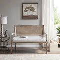 Beige Polyester Loveseat L18346