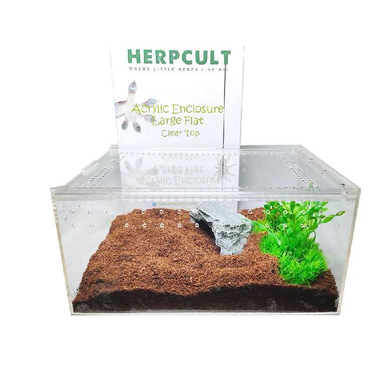 Acrylic Insect & Reptile Terrarium T1157