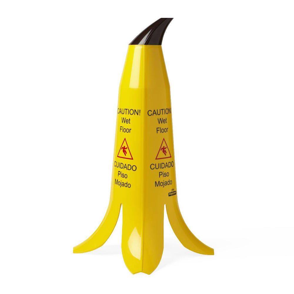 24 CAUTION Wet Floor Safety Cone, 3 Cones Q23091