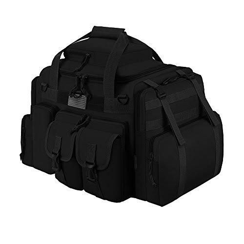 Black Tactical Multi-Pocket Duffel R6280