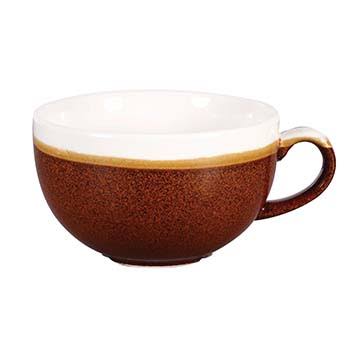 Monochrome Cinnamon Brown 12 oz Cappuccino Cup K64269
