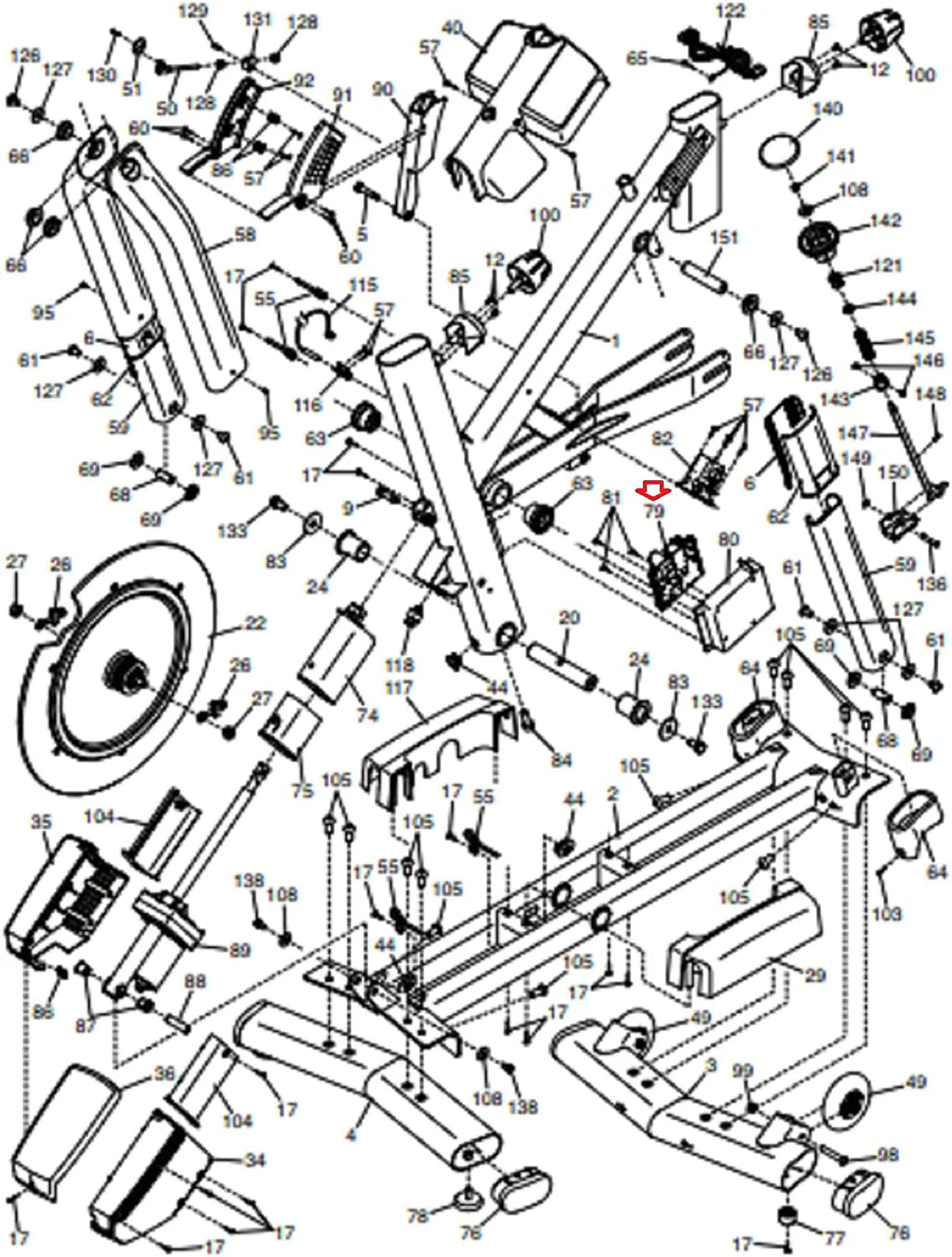 Motor Control Board Controller Stationary Bike Q9130