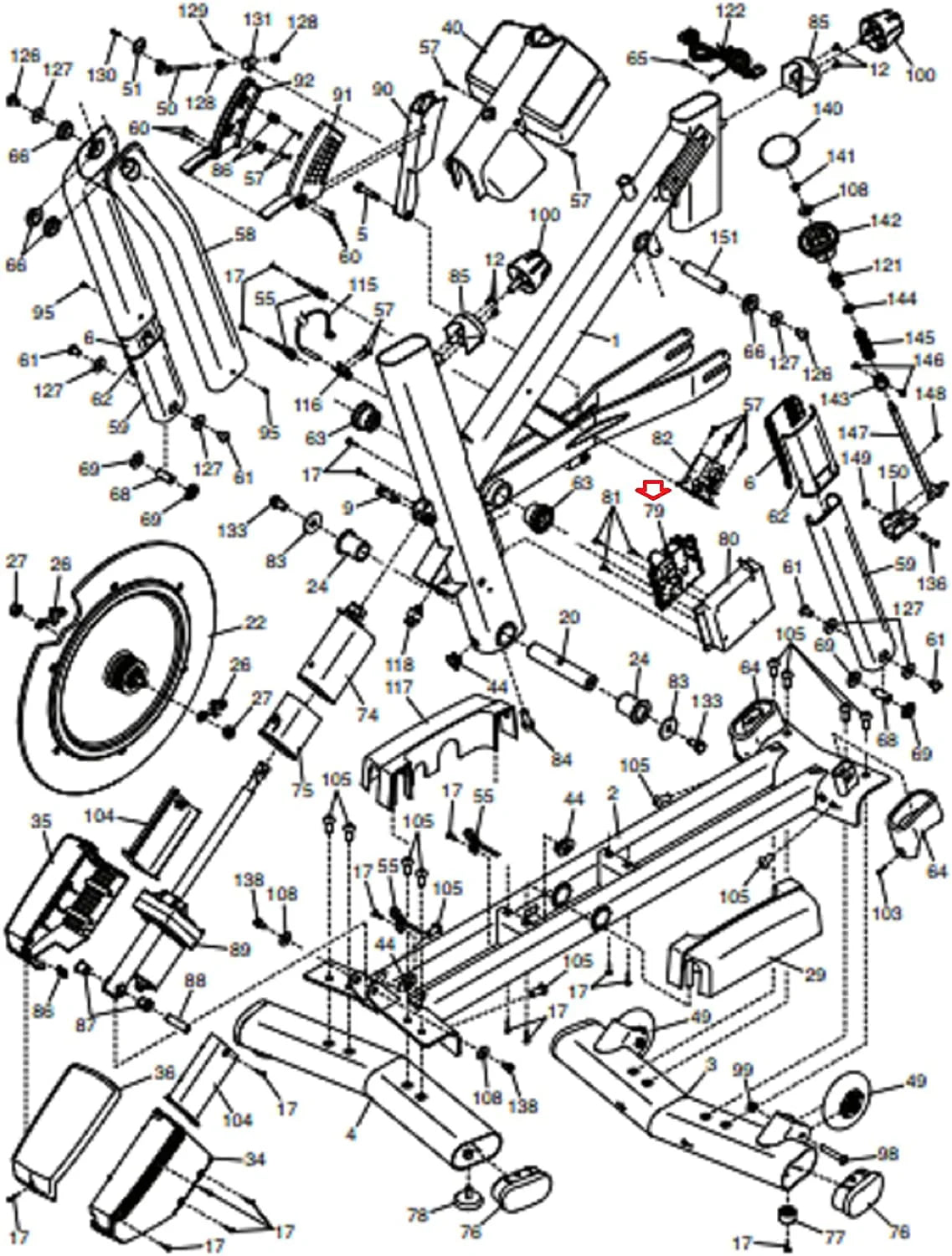Motor Control Board Controller Stationary Bike Q9130