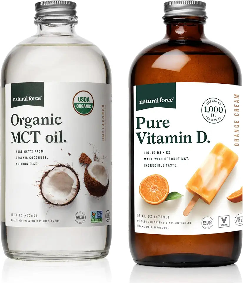 Vitamin D Orange Cream 16 fl oz Coconut MCT Oil 16 Oz G21154