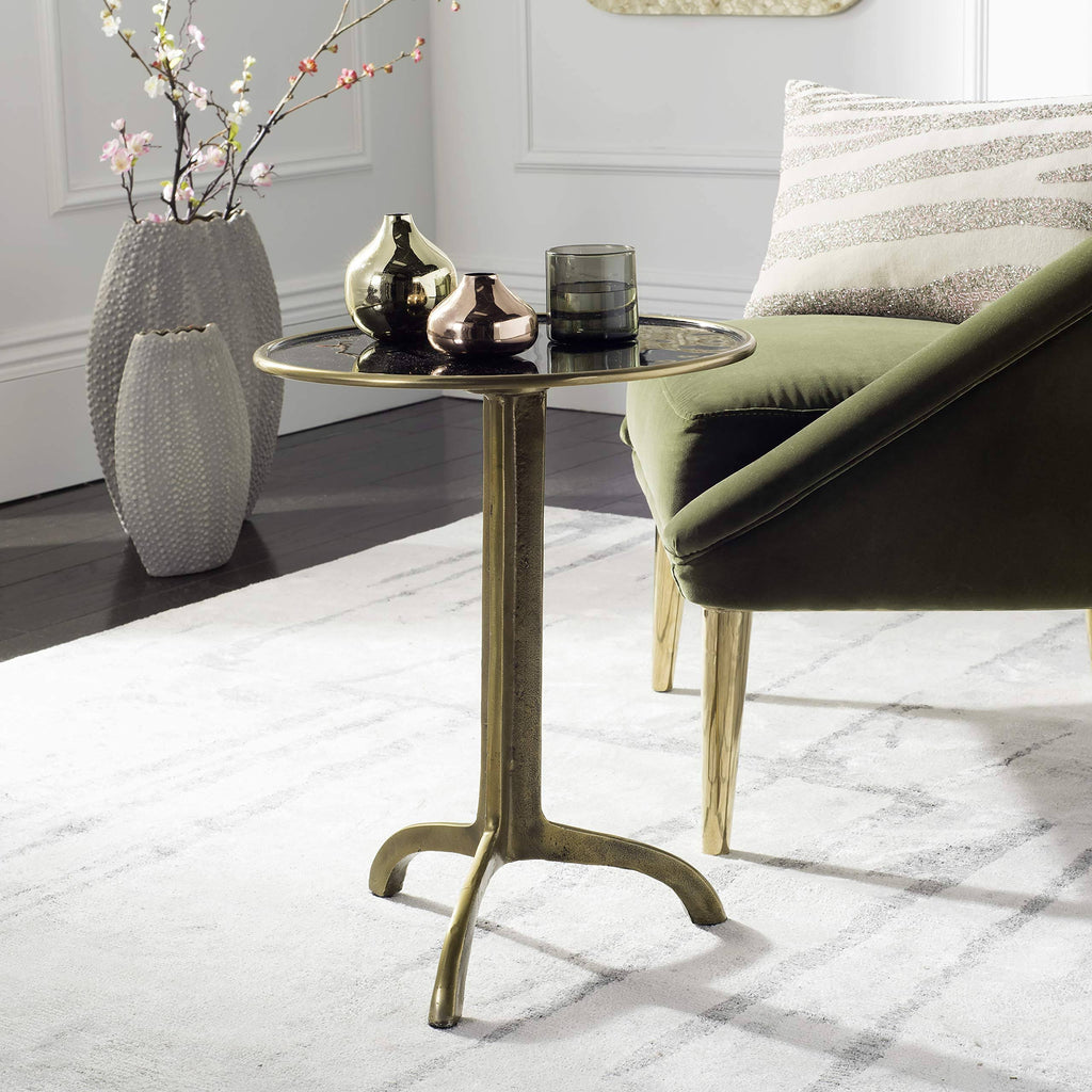 Antique Brass Accent Table G917969