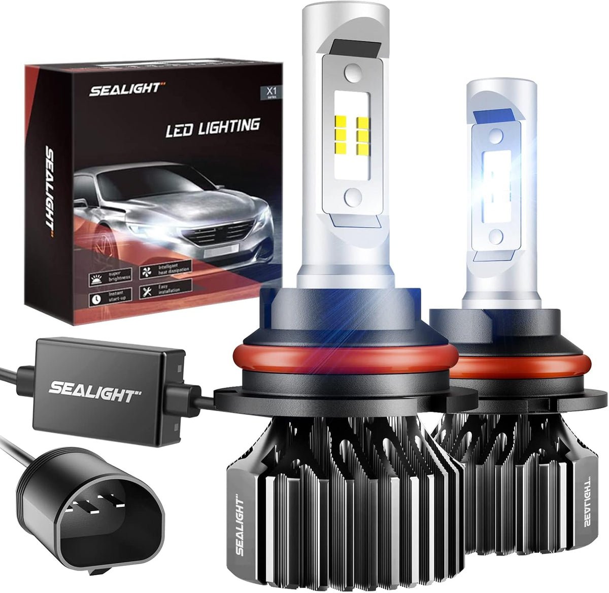 9007/HB5 LED Bulbs Pack of 2 G929