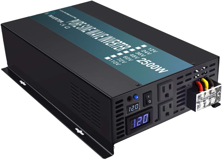 2500 watt 12V Pure Sine Wave Power Inverter U915
