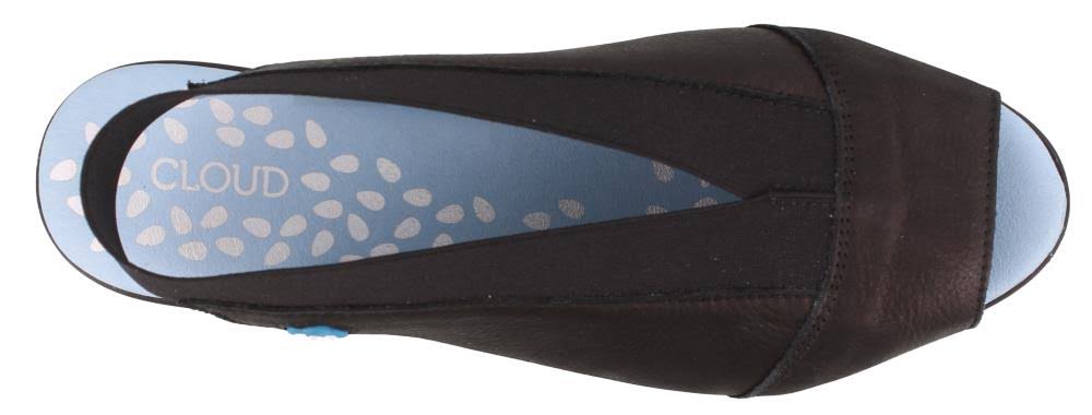 Black Flat Shoes J804256