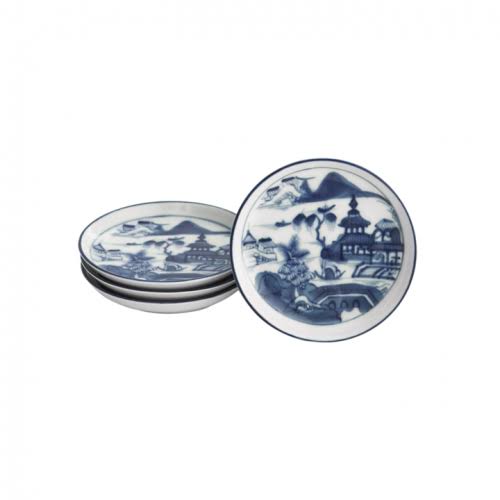 Blue Canton Coaster Set/4 J6916